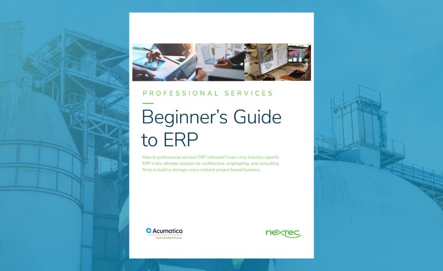 Beginner's Guide to ERP for Professional Services